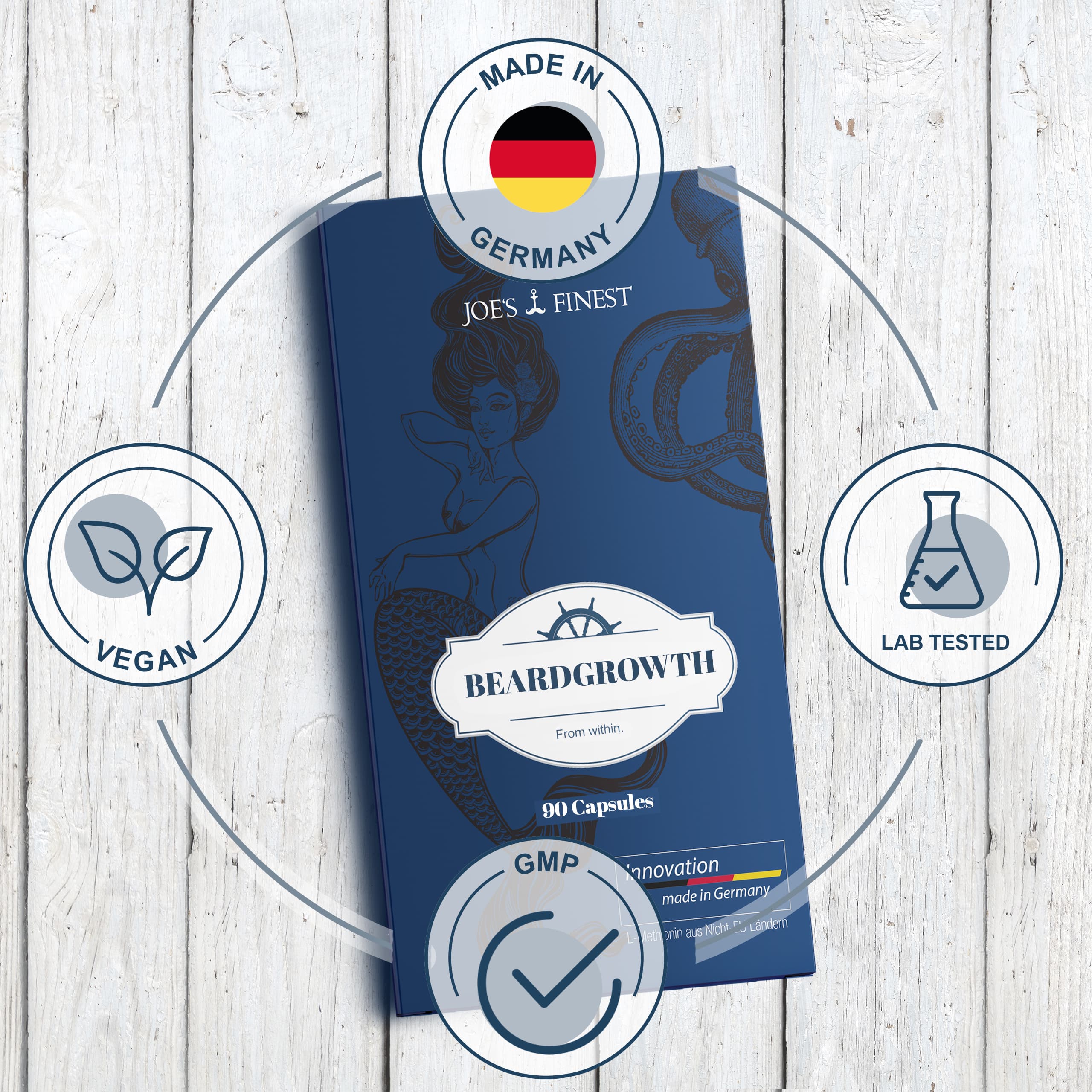 Geld zurück, vegan und Laborgefprüft